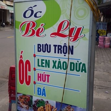 Thực đơn- Quán Ăn Ốc Bé Ly