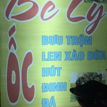 Thực đơn- Quán Ăn Ốc Bé Ly
