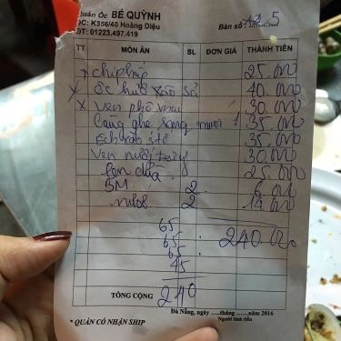 Tổng hợp- Quán Ăn Ốc Bé Quỳnh