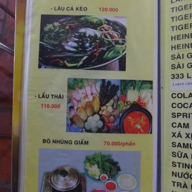 Thực đơn- Quán Ăn Ốc Béo