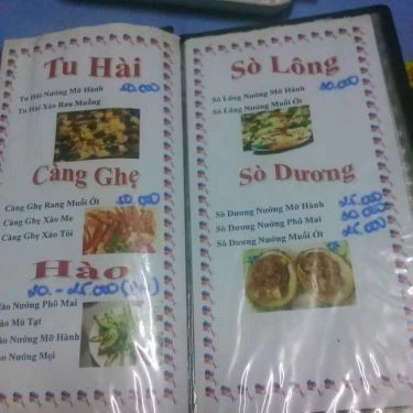 Thực đơn- Quán Ăn Ốc Bống - Nguyễn Kiệm
