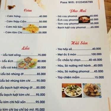 Thực đơn- Quán Ăn Ốc Chảo 42