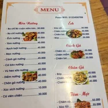 Thực đơn- Quán Ăn Ốc Chảo 42