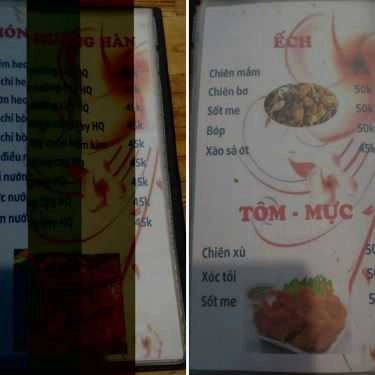 Thực đơn- Quán Ăn Ốc Chảo 88 - Hàn Thuyên