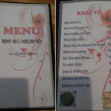 Thực đơn- Quán Ăn Ốc Chảo 88 - Hàn Thuyên