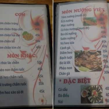 Thực đơn- Quán Ăn Ốc Chảo 88 - Hàn Thuyên