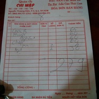 Tổng hợp- Quán Ăn Ốc Chi Mập