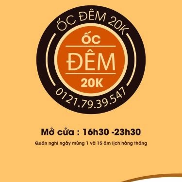 Thực đơn- Quán Ăn Ốc Đêm 20K