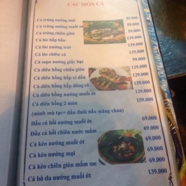 Thực đơn- Quán Ăn Ốc Đêm Hàng Xanh