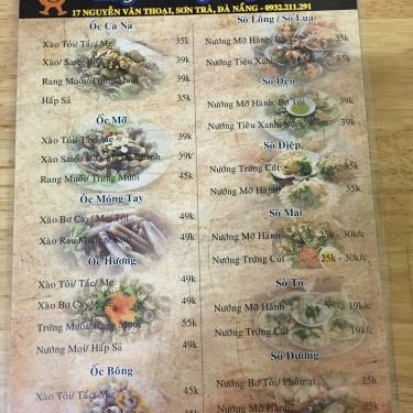 Tổng hợp- Quán Ăn Ốc Đêm Đà Nẵng