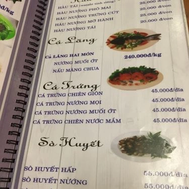 Thực đơn- Quán Ăn Ốc K3 - Tân Sơn Nhì