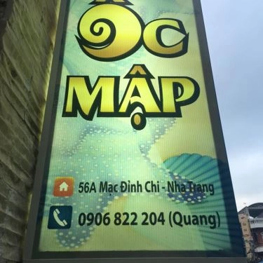 Thực đơn- Quán Ăn Ốc Mập