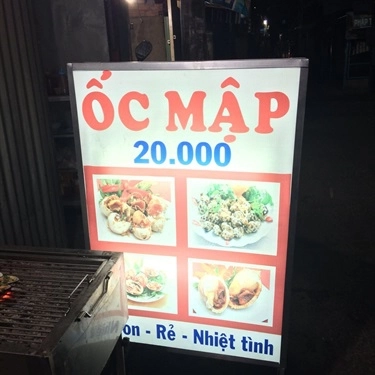 Thực đơn- Quán Ăn Ốc Mập Quán - Huỳnh Tấn Phát