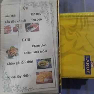 Thực đơn- Quán Ăn Ốc Nạy - Ốc & Các Món Hải Sản
