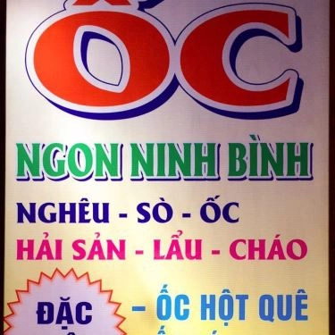 Thực đơn- Quán Ăn Ốc Ngon Ninh Bình