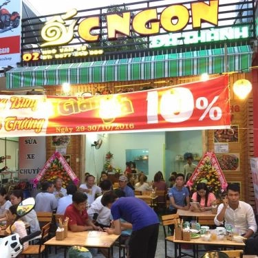 Không gian- Quán Ăn Ốc Ngon Đà Thành