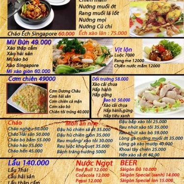 Thực đơn- Quán Ăn Quán Số 1 - Nguyễn Đức Thuận
