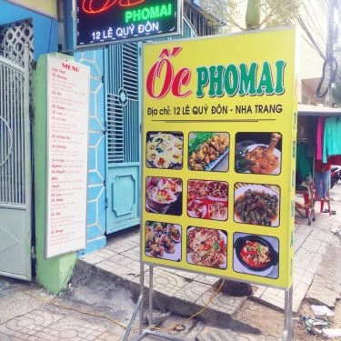 Thực đơn- Quán Ăn Ốc Phô Mai