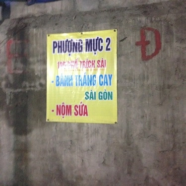 Thực đơn- Quán Ăn Phượng Mực - Trích Sài