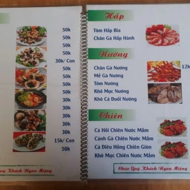 Thực đơn- Quán Ăn Quán Quý - Ốc & Lẩu