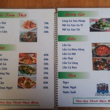Thực đơn- Quán Ăn Quán Quý - Ốc & Lẩu
