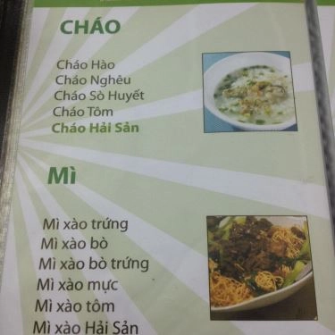 Thực đơn- Quán Ăn Ốc Sáu Nở
