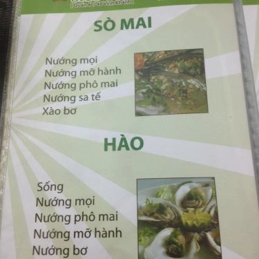 Thực đơn- Quán Ăn Ốc Sáu Nở
