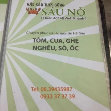 Thực đơn- Quán Ăn Ốc Sáu Nở