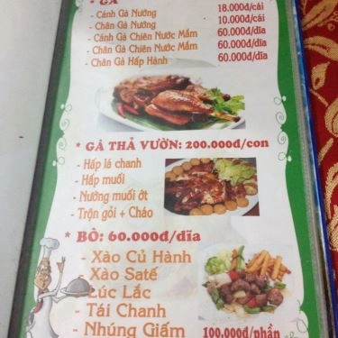 Thực đơn- Quán Ăn Ốc Sinh Viên - Quốc Hương