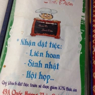 Thực đơn- Quán Ăn Ốc Sinh Viên - Quốc Hương