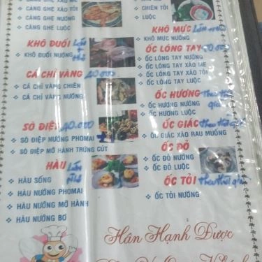 Thực đơn- Quán Ăn Ốc Thanh Hồng