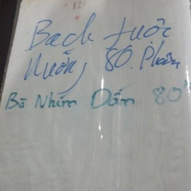 Thực đơn- Quán Ăn Ốc Thanh Hồng