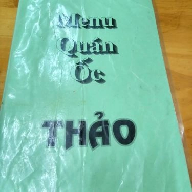 Thực đơn- Quán Ăn Ốc Thảo