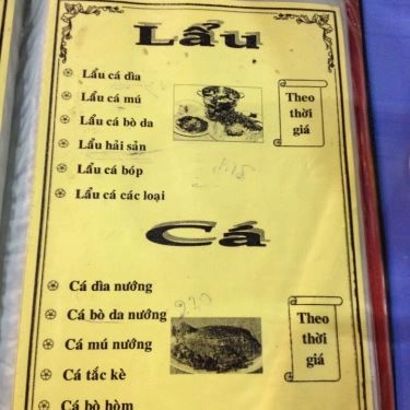 Thực đơn- Quán Ăn Ốc Xuân Anh
