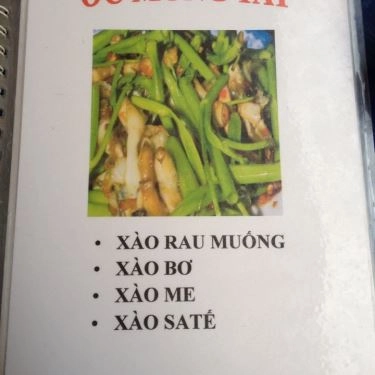 Thực đơn- Quán Ăn Ốc Xuka