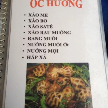 Thực đơn- Quán Ăn Ốc Xuka