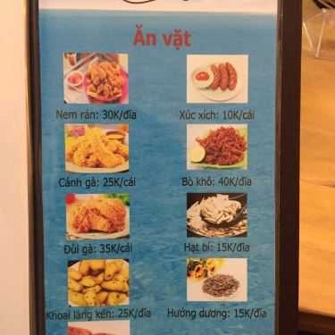 Thực đơn- Ocean - Coffee & Pizza