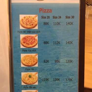 Thực đơn- Ocean - Coffee & Pizza
