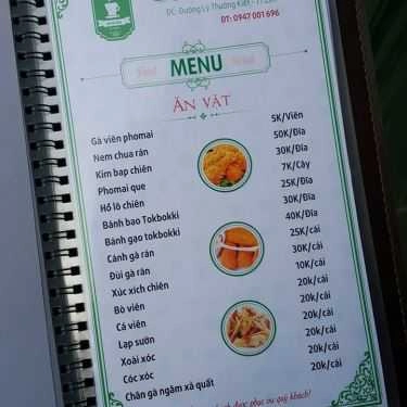 Thực đơn- Ocean - Coffee & Pizza