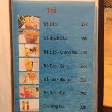 Thực đơn- Ocean - Coffee & Pizza