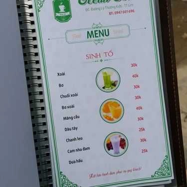 Thực đơn- Ocean - Coffee & Pizza