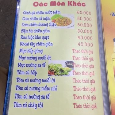 Thực đơn- Quán Ăn Ok 3 Con Dê - Lẩu Dê Chính Hiệu - Phạm Hùng
