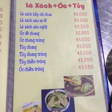 Thực đơn- Quán Ăn Ok 3 Con Dê - Lẩu Dê Chính Hiệu - Phạm Hùng