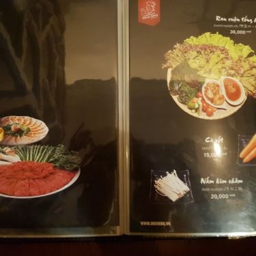 Thực đơn- Okie BBQ - Nhà Hàng Nướng