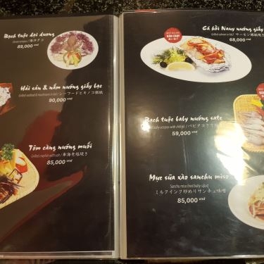 Thực đơn- Okie BBQ - Nhà Hàng Nướng