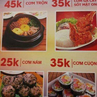Thực đơn- Quán Ăn Omija - Mì Cay & Ẩm Thực Hàn Quốc