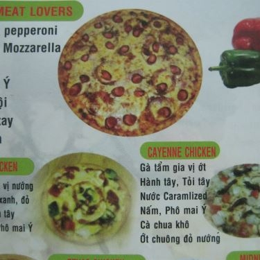 Thực đơn- Nhà Hàng One - B - Italian Pizza - Đường D5