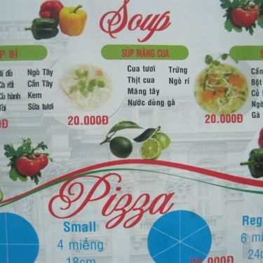 Thực đơn- Nhà Hàng One - B - Italian Pizza - Đường D5