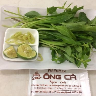 Tổng hợp- Quán Ăn Phở Đuôi Bò Ông Cả