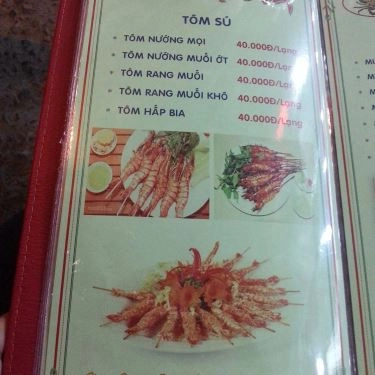 Thực đơn- Quán Ăn Ống Tre - Cua Ngon